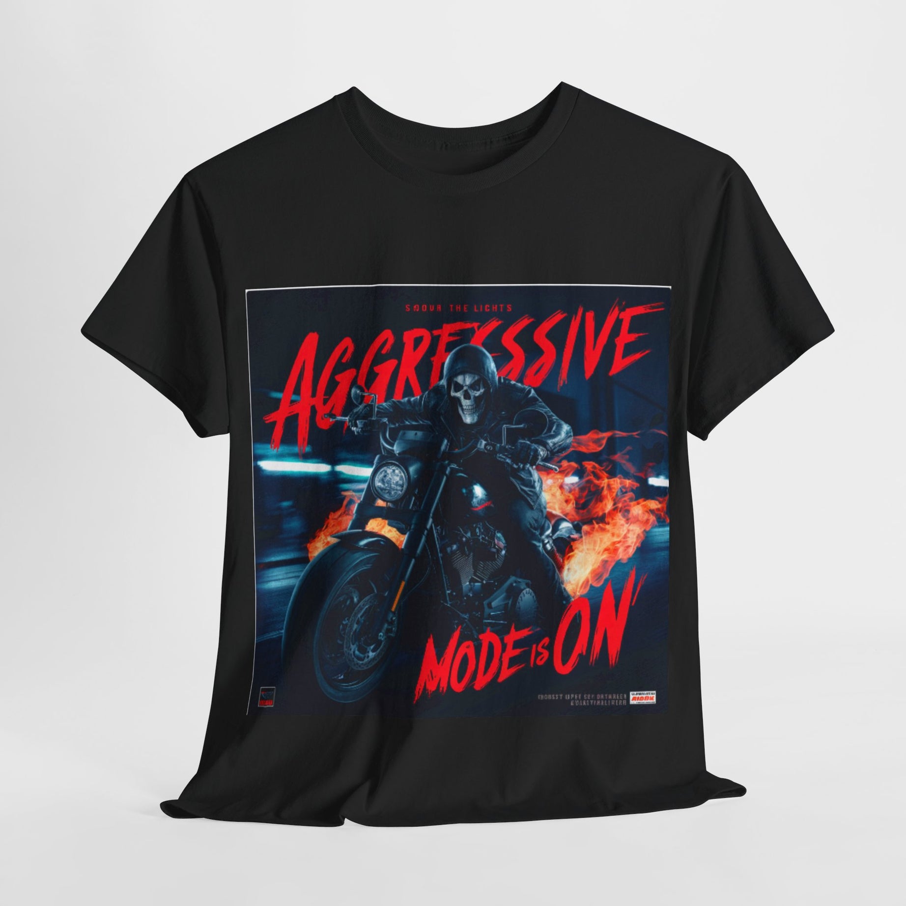 Urban Ghost Rider” Graphic T-Shirt