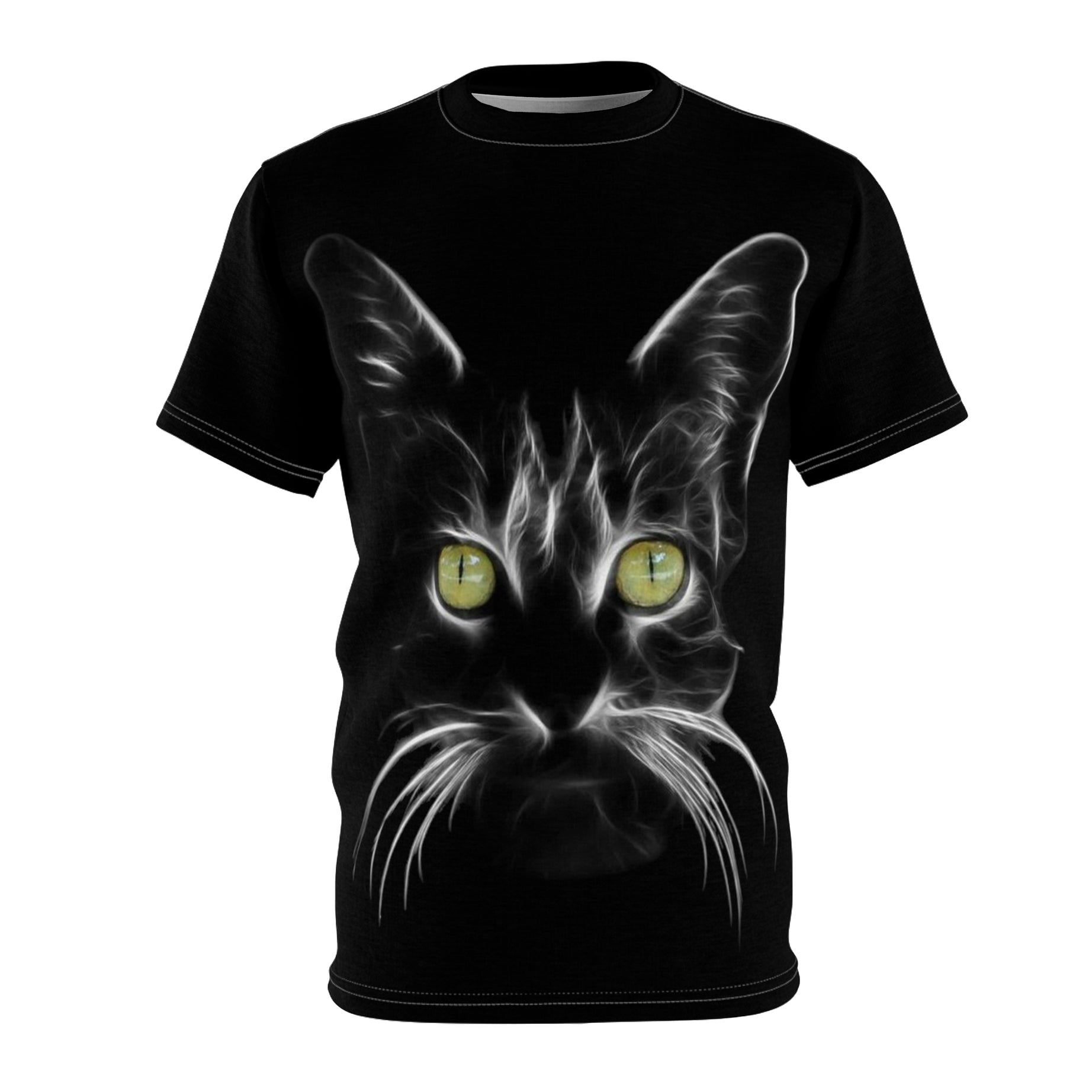 Mesmerizing Cat Eyes - Glow in the Dark T-Shirt