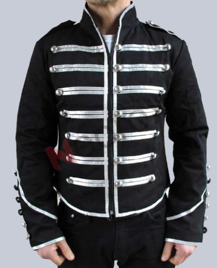 Men Black My Chemical Romance Costume Cotton Jacket