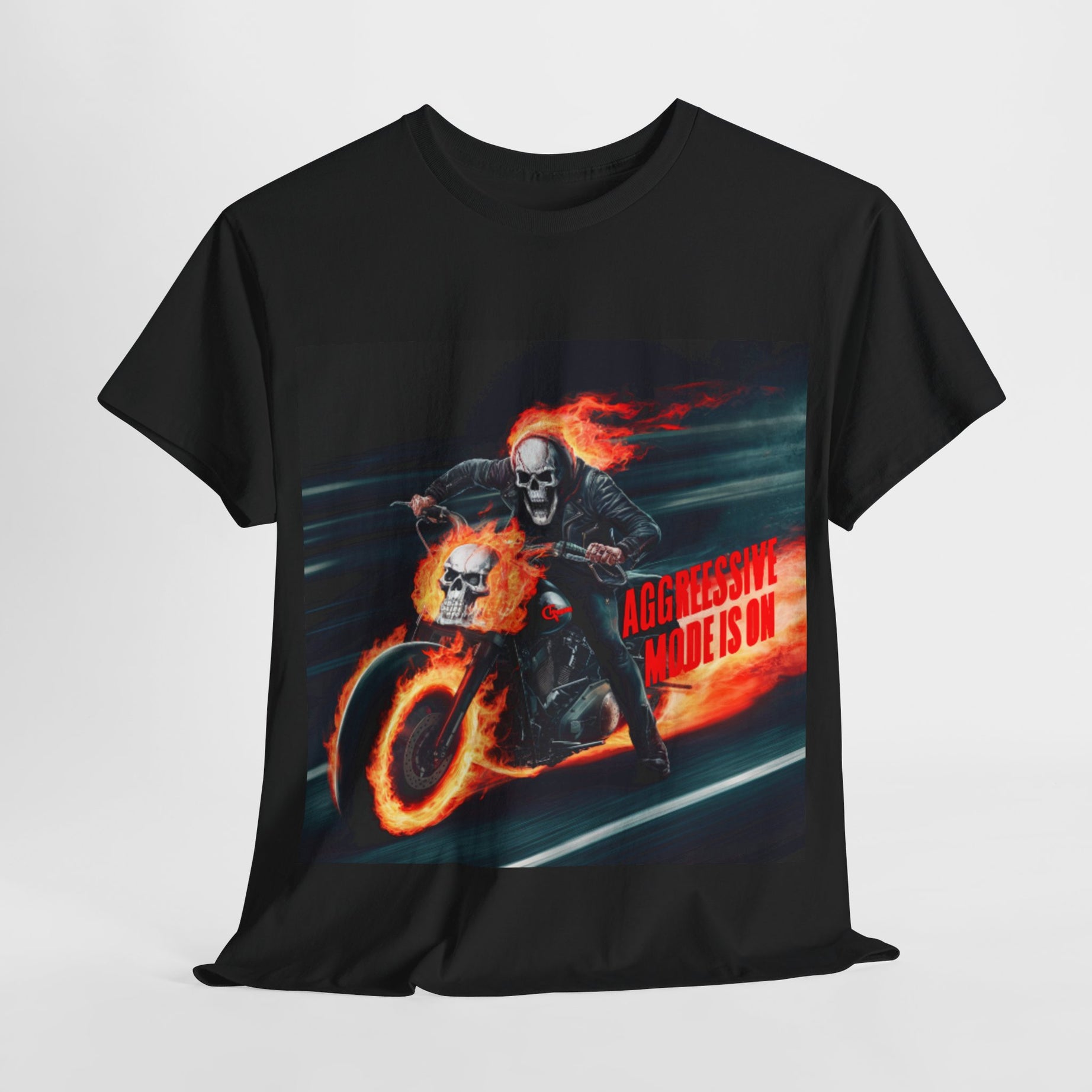 Darkghost Rider” Flame Wheel Shirt