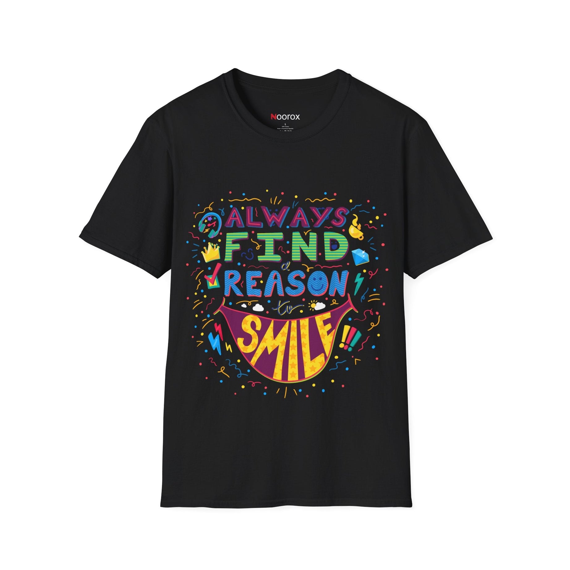 Be Happy Unisex T - Shirt - Noorox