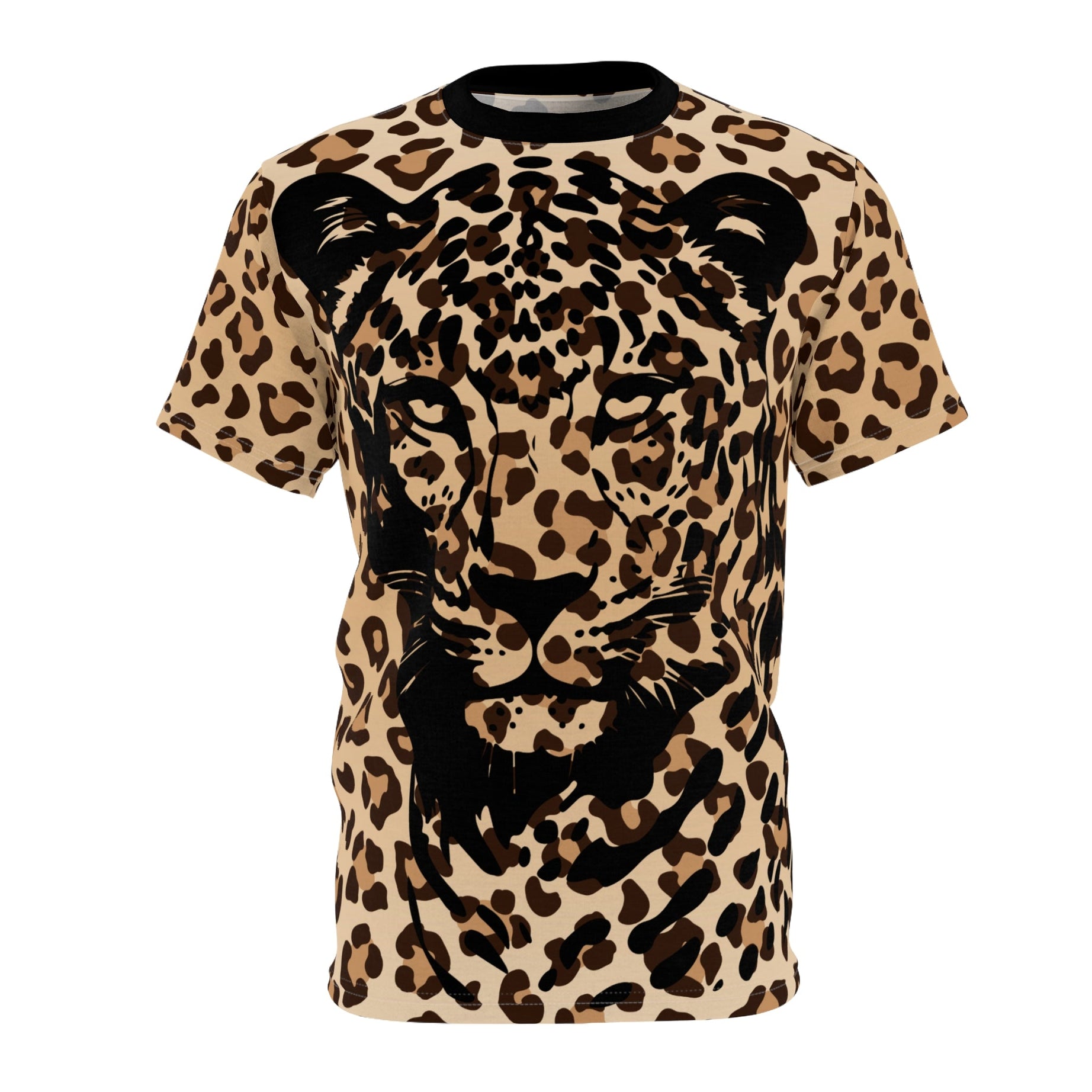 Fierce Leopard Print T - Shirt - Noorox