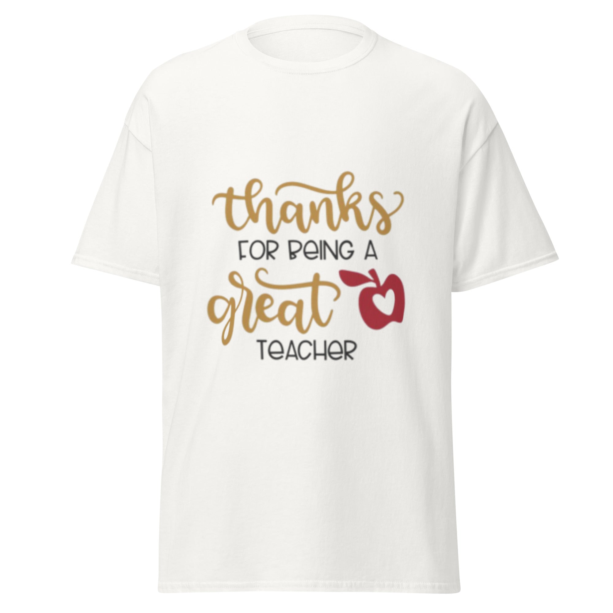 THANKS FOR BEING A GREAT TEACHER T-SHIRT