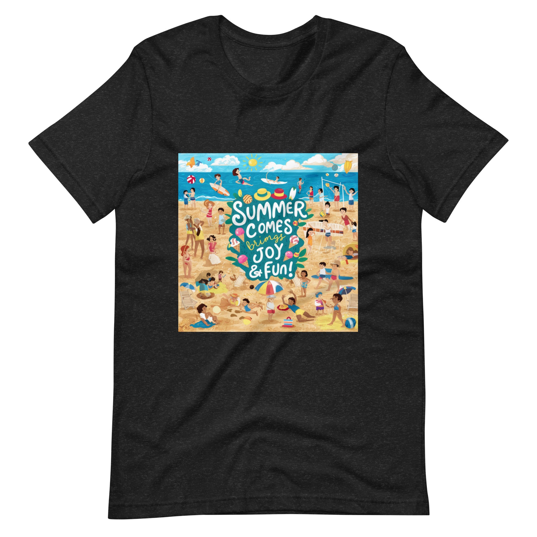 Summer Comes Brings Joy & Fun T-Shirt